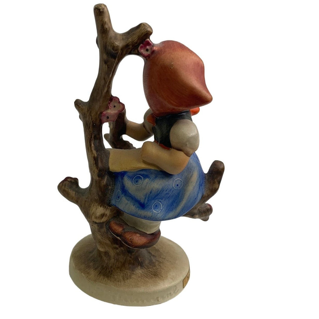 Vintage Hummel Goebel #747 Apple Blossom Tree Girl West Germany Ceramic Figurine