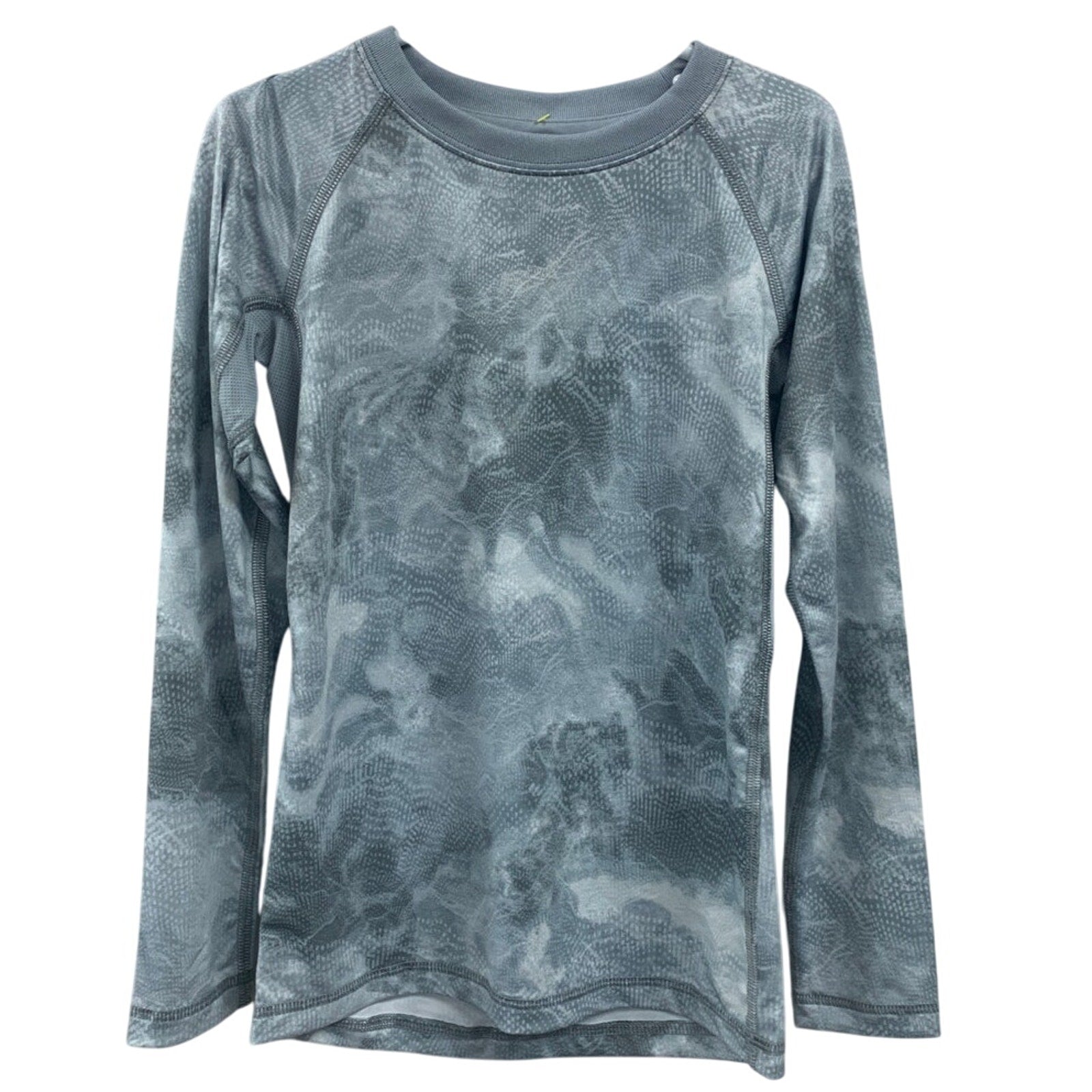 All In Motion Kids Small Long Sleeve Snake Print Moisture Wicking Athletic Top