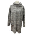 Eight Eight Eight Womens XL 100% Cotton Long Sleeve Turtleneck Sweater Dress