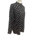 Croft & Barrow Womens Plus Size 3X Long Sleeve Scottie Dog Mock Turtleneck Top
