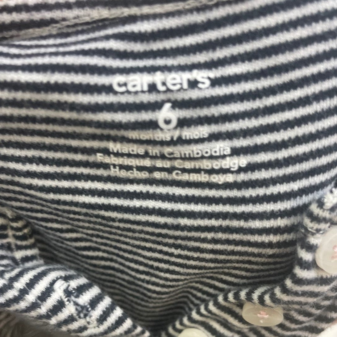 Lot of 5 Carhartt GAP Carters Baby Girls 3-6 Month One Piece Tops Sleepwear