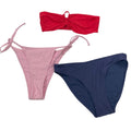 Lot of 3 New American Eagle Womens XS Strapless Bandeau Swim Bikini Bottoms