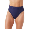 NWT New Nautica Womens Medium Night Blue Tummy Control Bikini Bottoms ONLY