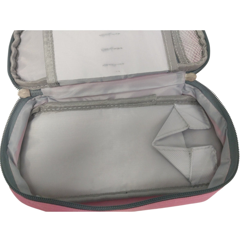 Five Nights at Freddy's Rockstar Freddy Pink Zippered Pencil Case w Sections