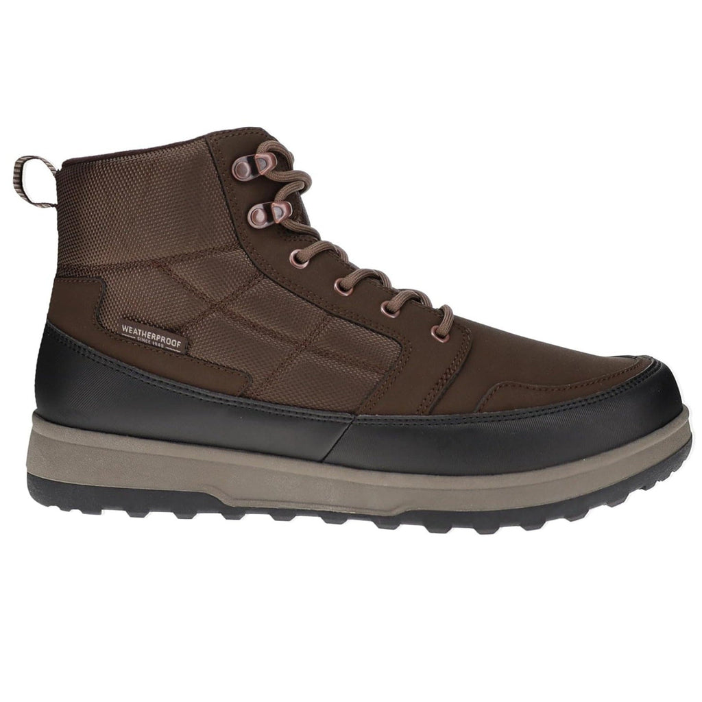 Weatherproof Mens Size 10 Brown Jenkins Hiking Outdoor Trekking High Top Boots