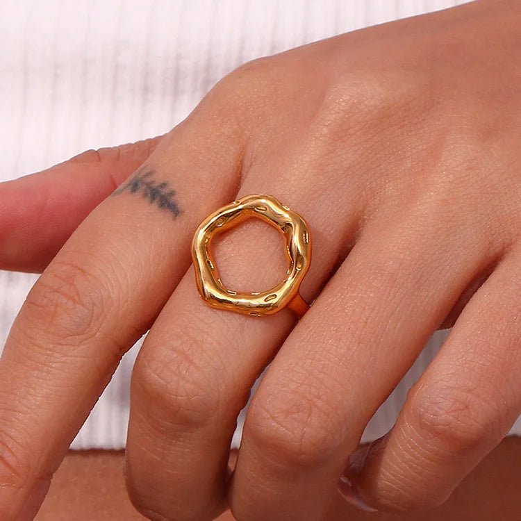 Bagues Forme Libre Ring