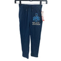 New Marvel Black Panther Boys XS Elastic Waist Navy Blue Lightweight Sweatpants