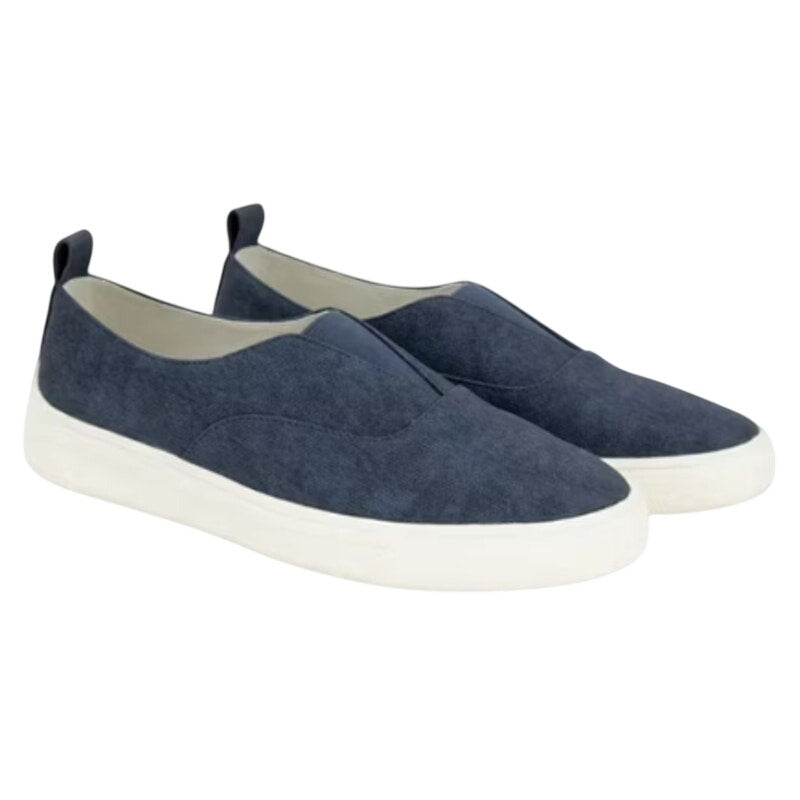 Kensie Womens Size 6 Navy Blue Salia Slip On Flexible Comfort Sneaker Shoes