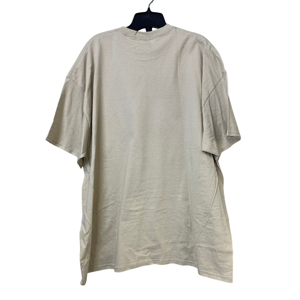 New Hand Printed Mens 2XL White Faith Jesus Hope In What We Do Not See Tee Shirt