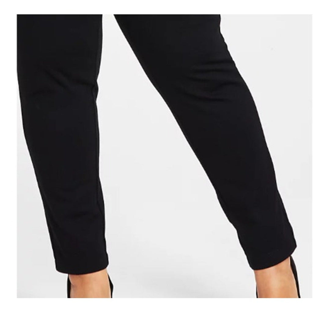 INC Womens Plus Size 22WP Skinny Pull-On Mid Rise Basic Black Ponte Pants