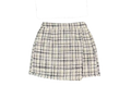 AA Black, white and gold Tweed Ruffle Skort