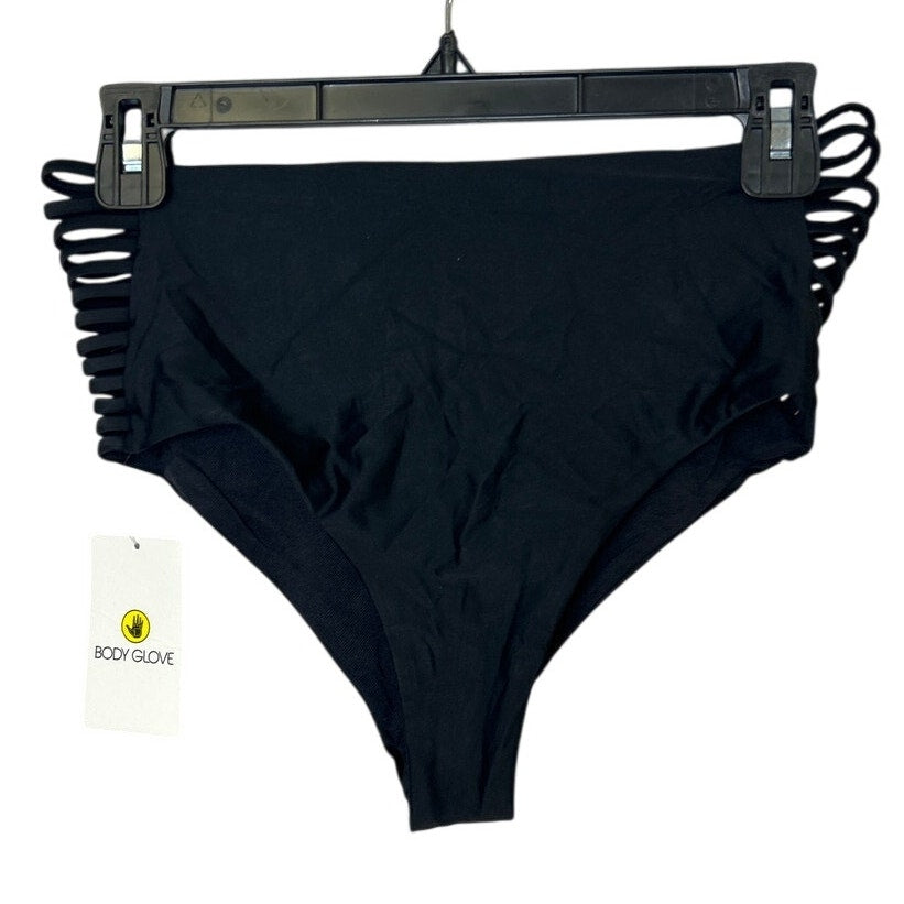 NWT New Body Glove Womens XL High Waisted Strappy Side Bikini Bottoms ONLY