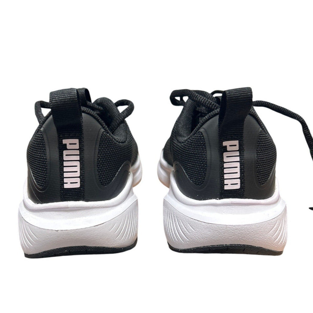 New In Box Puma Womens Size 8.5 Black White Lace Up Skyrocket Athletic Shoes