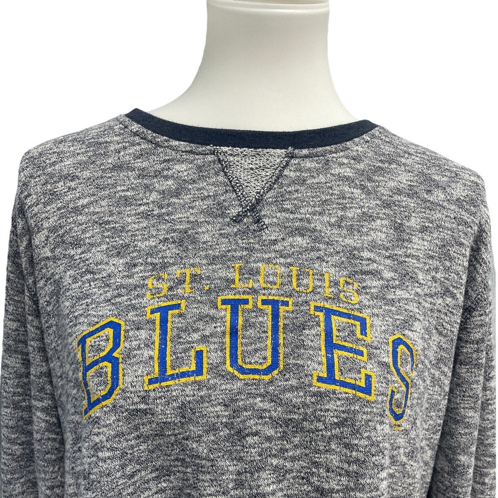 Gear Sports Womens XXL St Louis Blues Hockey Long Sleeve Lightweight Sweatshirt