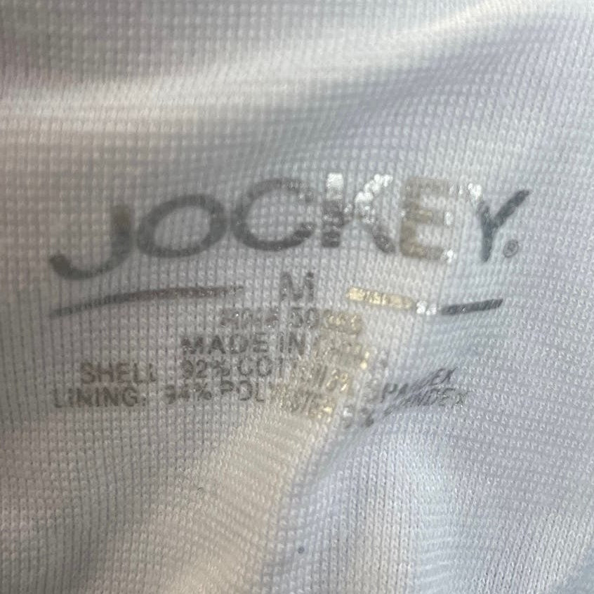 Jockey Womens Medium Cotton Blend Tank Shelf Bra Workout Exercise Yoga Top