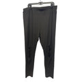 Womens Plus Size 4X Lightweight Factory Distressed Elastic Waist Black Leggings