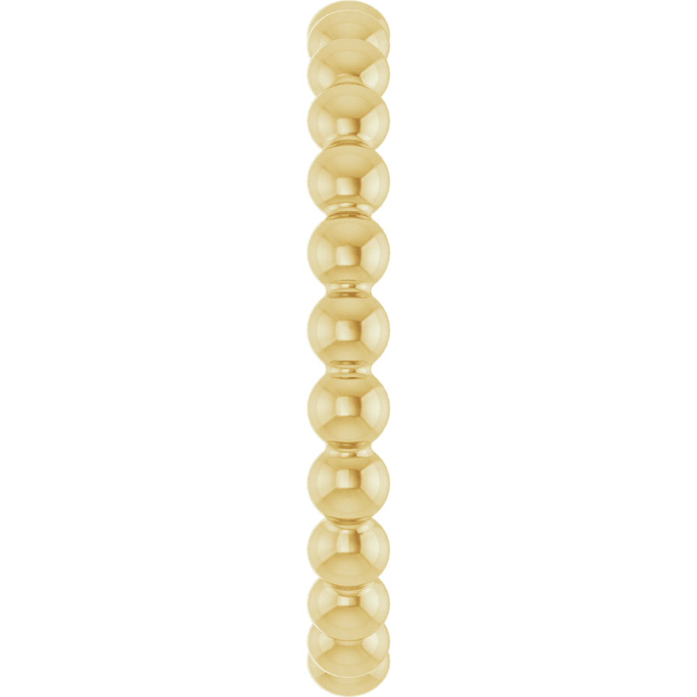 Perle Dorée  Beaded Stackable Ring