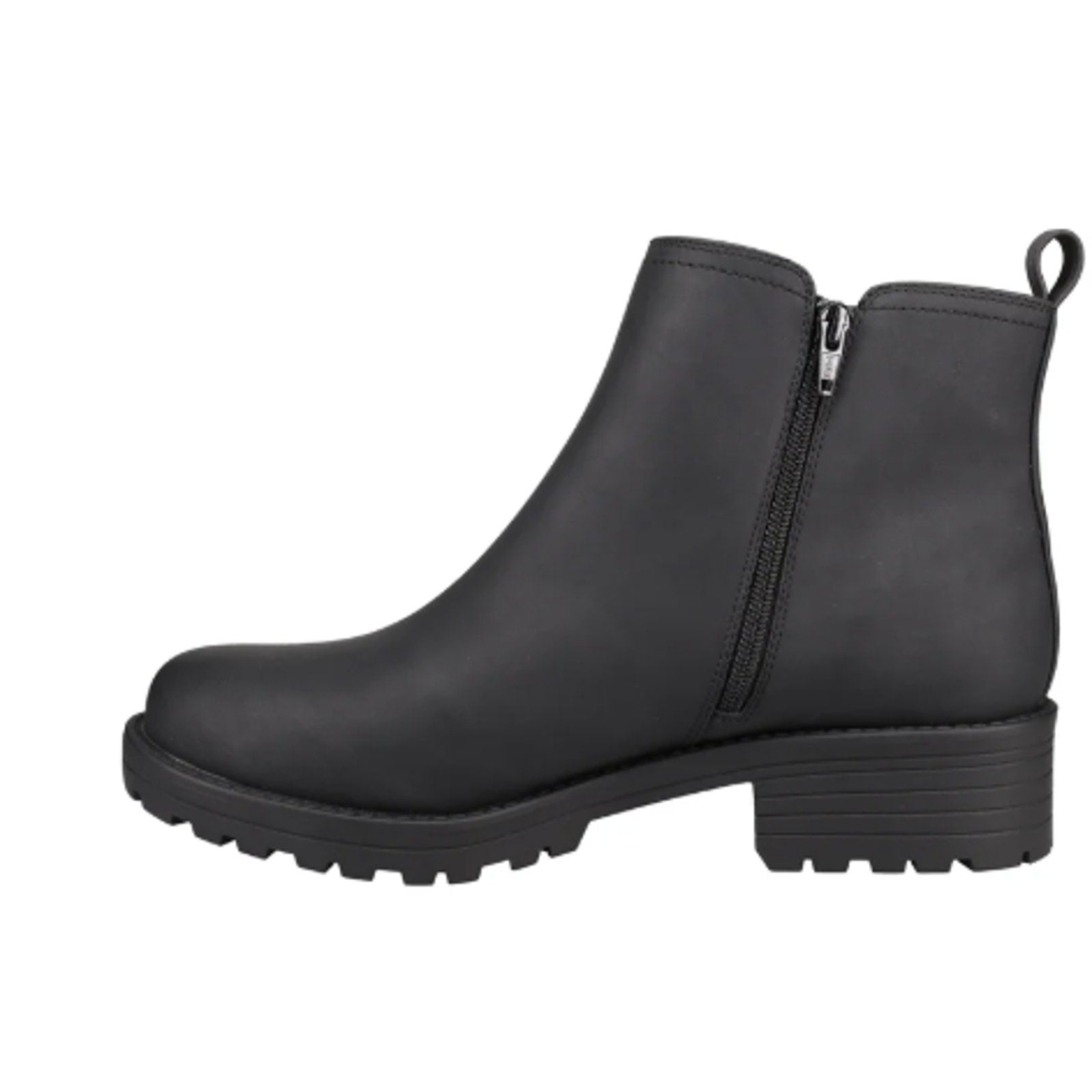 New In Box Buffalo Womens Size 8 Black Water Repellant Faux Leather Anna Boots