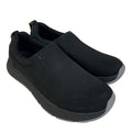 Gerry Mens Size 10 Black Faux Leather Slide On Moc II Comfort Sneakers Shoes