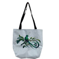 Resplendent Quetzal Bird Graphic 100% Polyester Birdwatching Shoulder Tote Bag