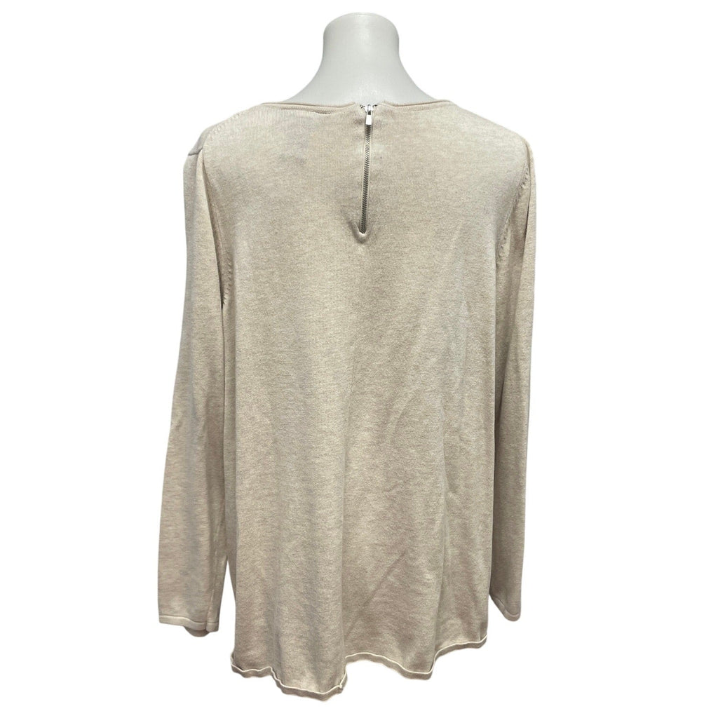 Lane Bryant Womens 18/20 Cotton Rayon Blend Long Sleeve V-Neck Pullover Sweater
