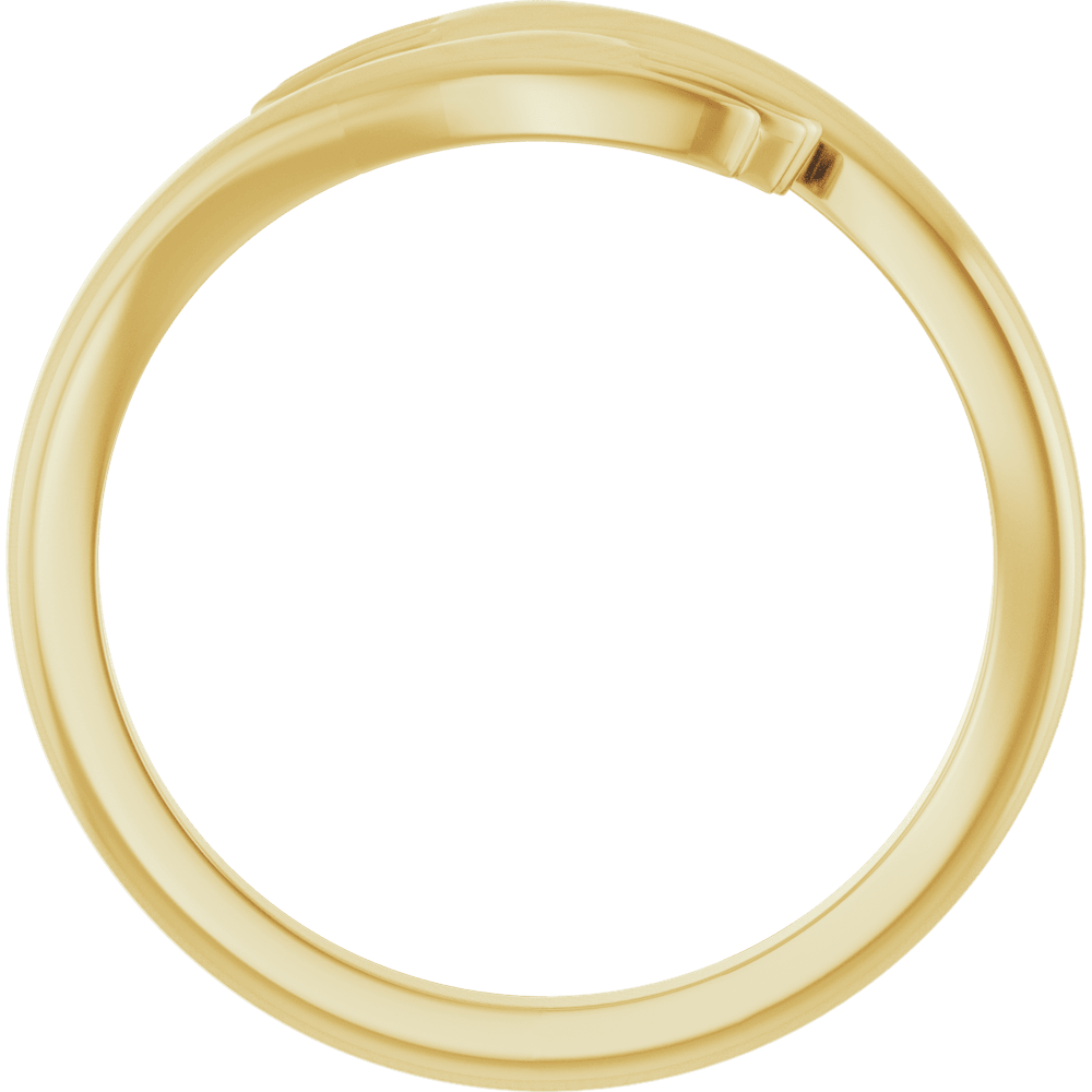 GC Amore Hug Ring | Solid 14K Yellow Gold