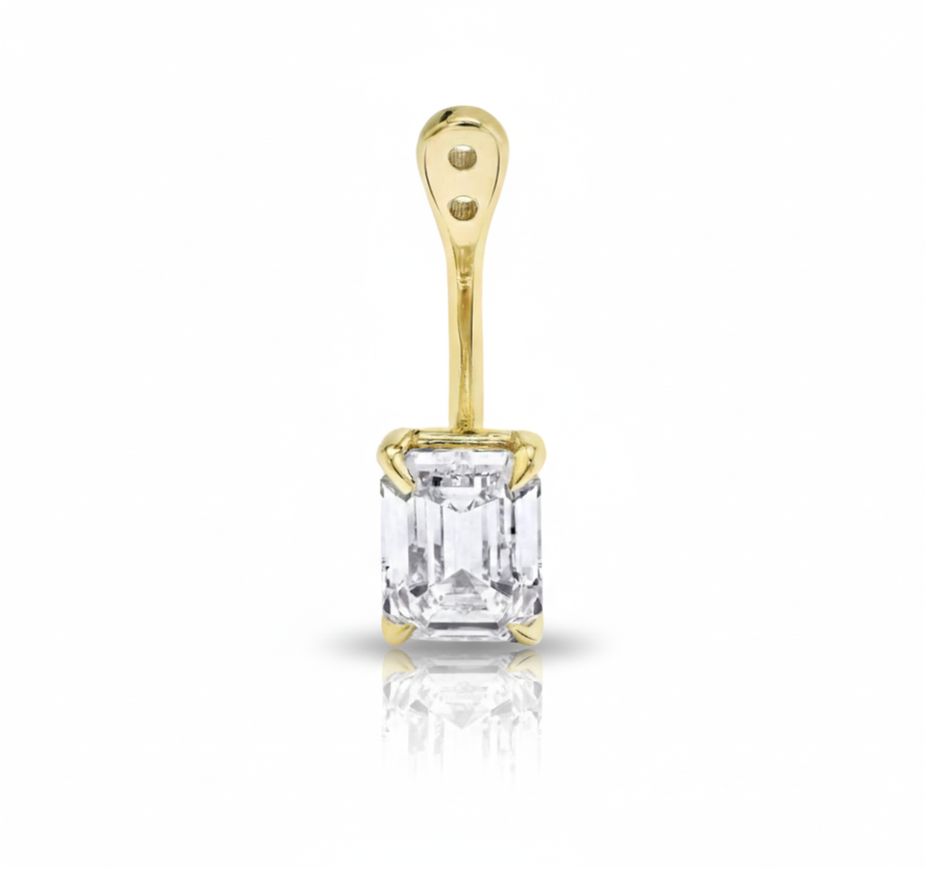 Émeraude Drop Pendant