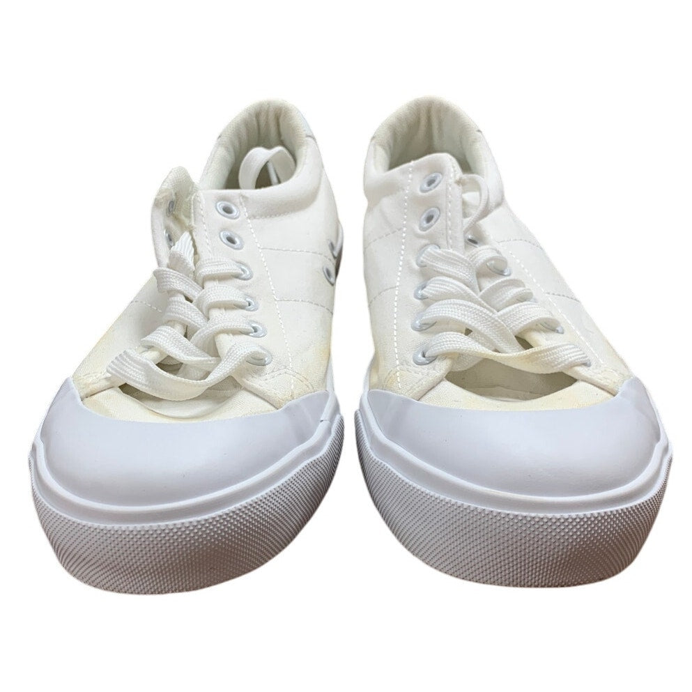 Witwatia Womens Size 10 White Canvas Sneakers Lace Up Casual Tennis Shoes