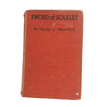 Vintage 1925 Sword of Scarlet Fiction Novel Hardcover Book Charles J. Mansford