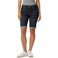 New Levi Strauss Levi's Womens Size 4 Blue Mid-Rise Bermuda Shorts Stretch Denim