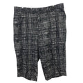 Christopher & Banks Womens Size 16 Stretch Cotton Skimmer Plaid Shorts