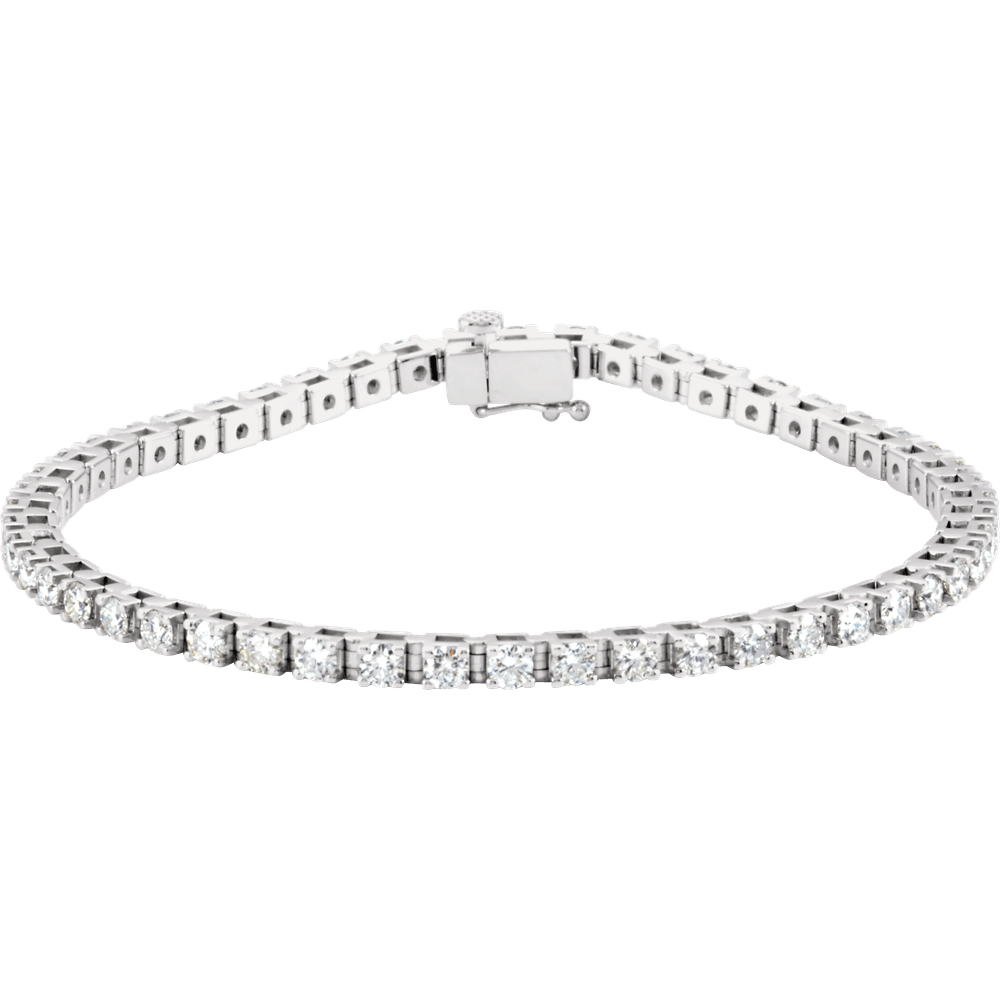 Ligne Éclat Bracelet 3.5 CTW 14K White Gold