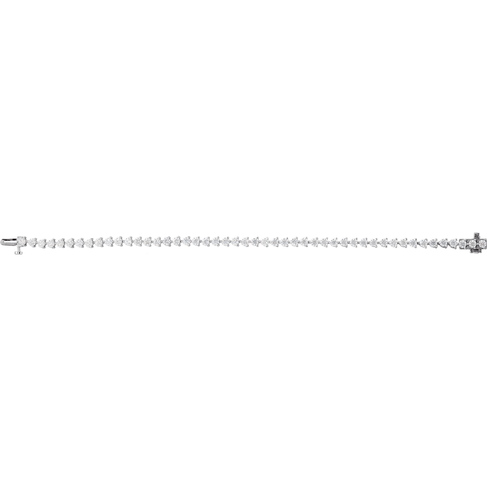 Ligne Éclat Signature Bracelet 4.75 CTW 14K White Gold
