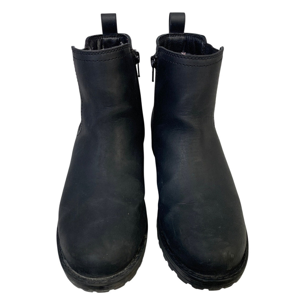Buffalo Womens Size 8.5 Black 1.5" Heel Anna Ankle Boot Side Zip Round Toe Shoes