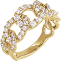 1 CTW Lab Grown Diamond Ring 14K Yellow Gold