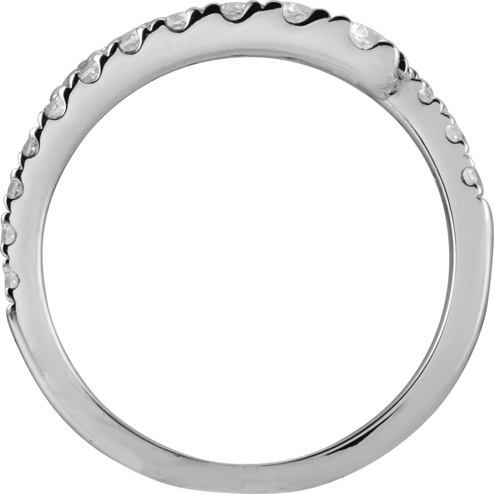 Lumière Diamond Bypass Ring