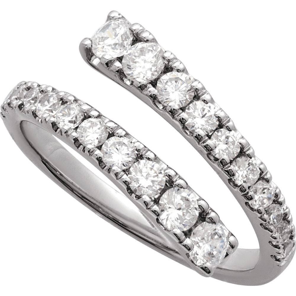 Lumière Diamond Bypass Ring