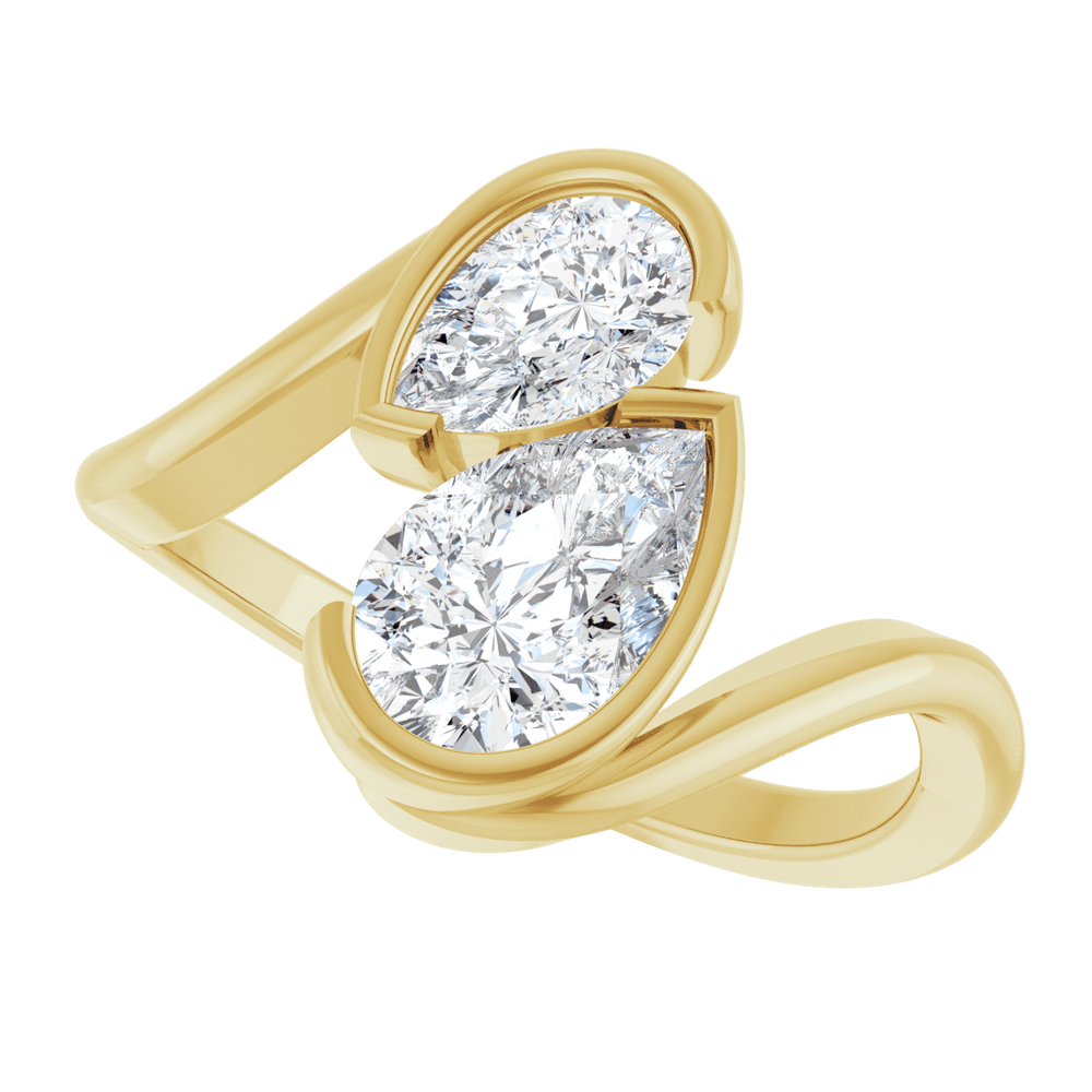 Deux Lumières Engagement Ring