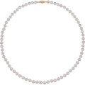 Lumière Akoya 14K Yellow Gold Cultured White Akoya Pearl 20" Necklace