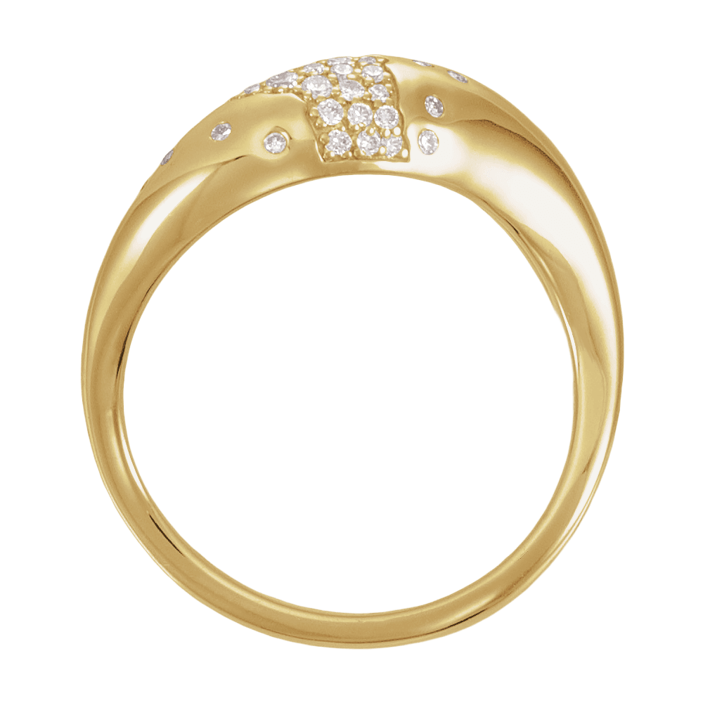 Aurélie Pavé Diamond Ring 1/4 CTW VS+