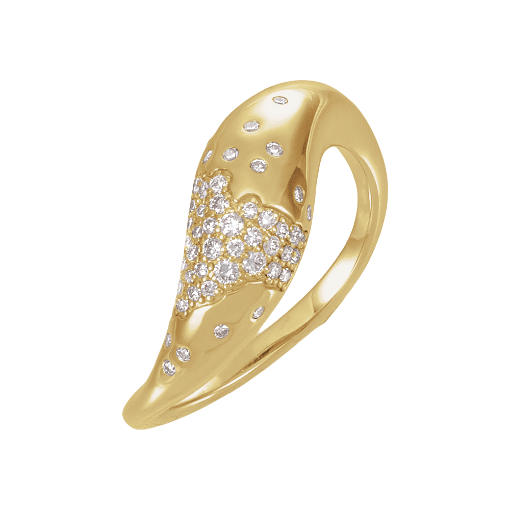 Aurélie Pavé Diamond Ring 1/4 CTW VS+