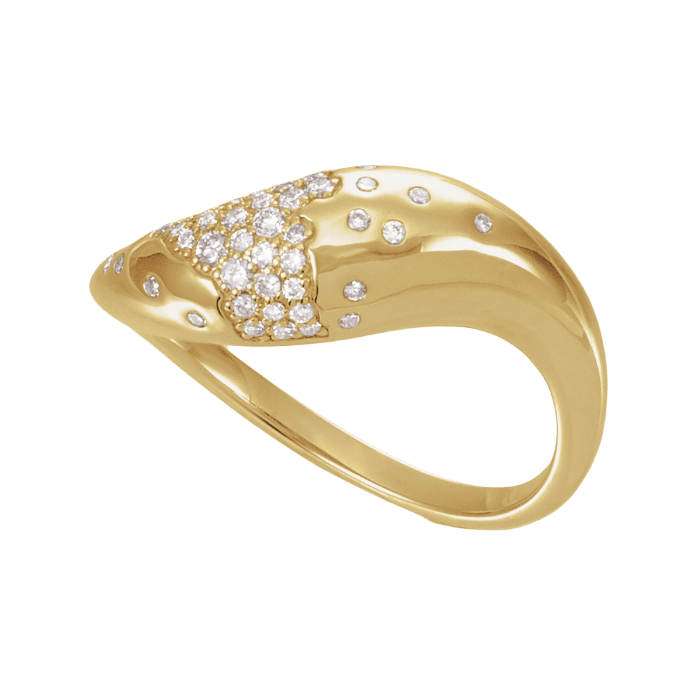 Aurélie Pavé Diamond Ring 1/4 CTW VS+