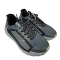 Hi-Tec Mens Size 8 Gray Black Mesh Lace Up Athletic Running Tennis Shoes