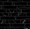 Open Box Corso italia Impero Black 3 in. x 12 in. Marble Look Porcelain Floor and Wall Tile (3.39 sq. ft. /Case)