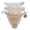 Lot of 3 New Shade & Shore Aquabendita Womens XL Bikini Bottoms ONLY