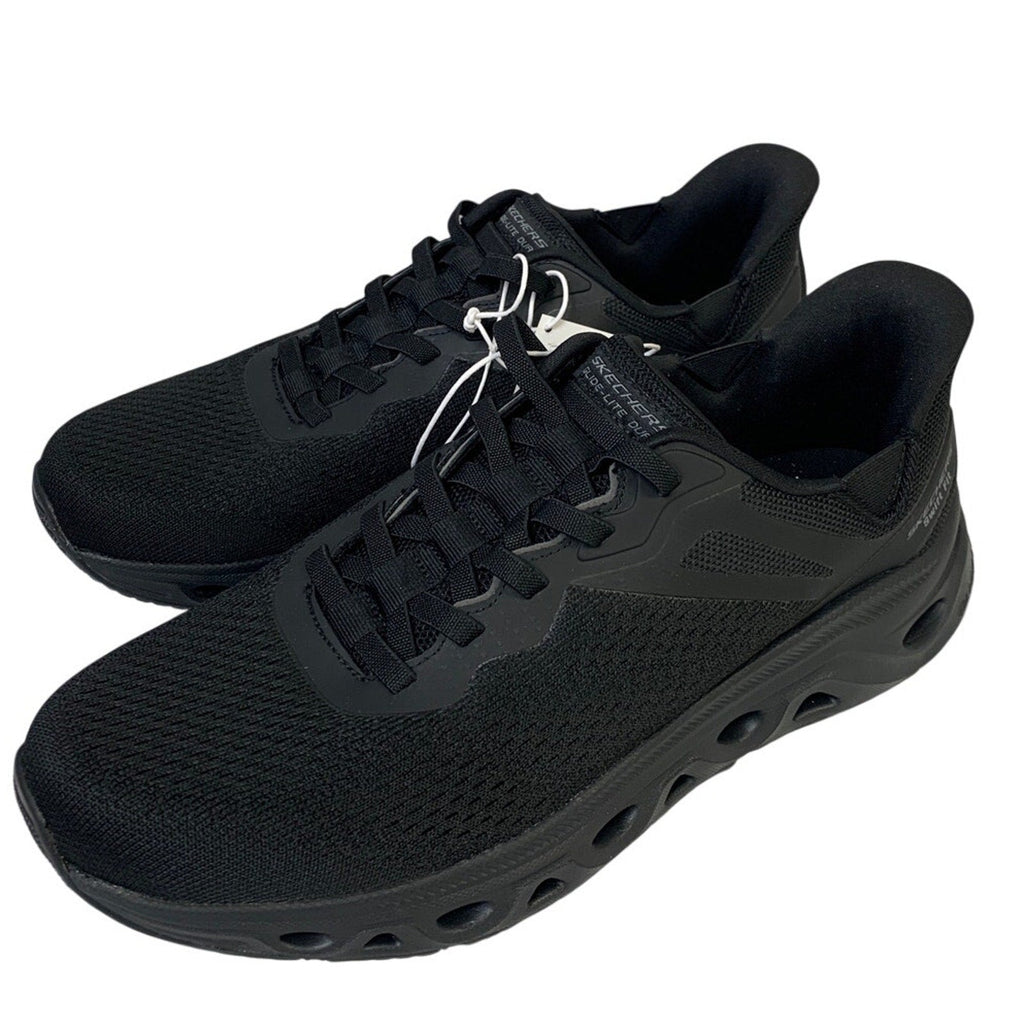 Skechers Mens Size 11 Black Mesh Hands Free Swift Fit Athletic Sneaker Shoes
