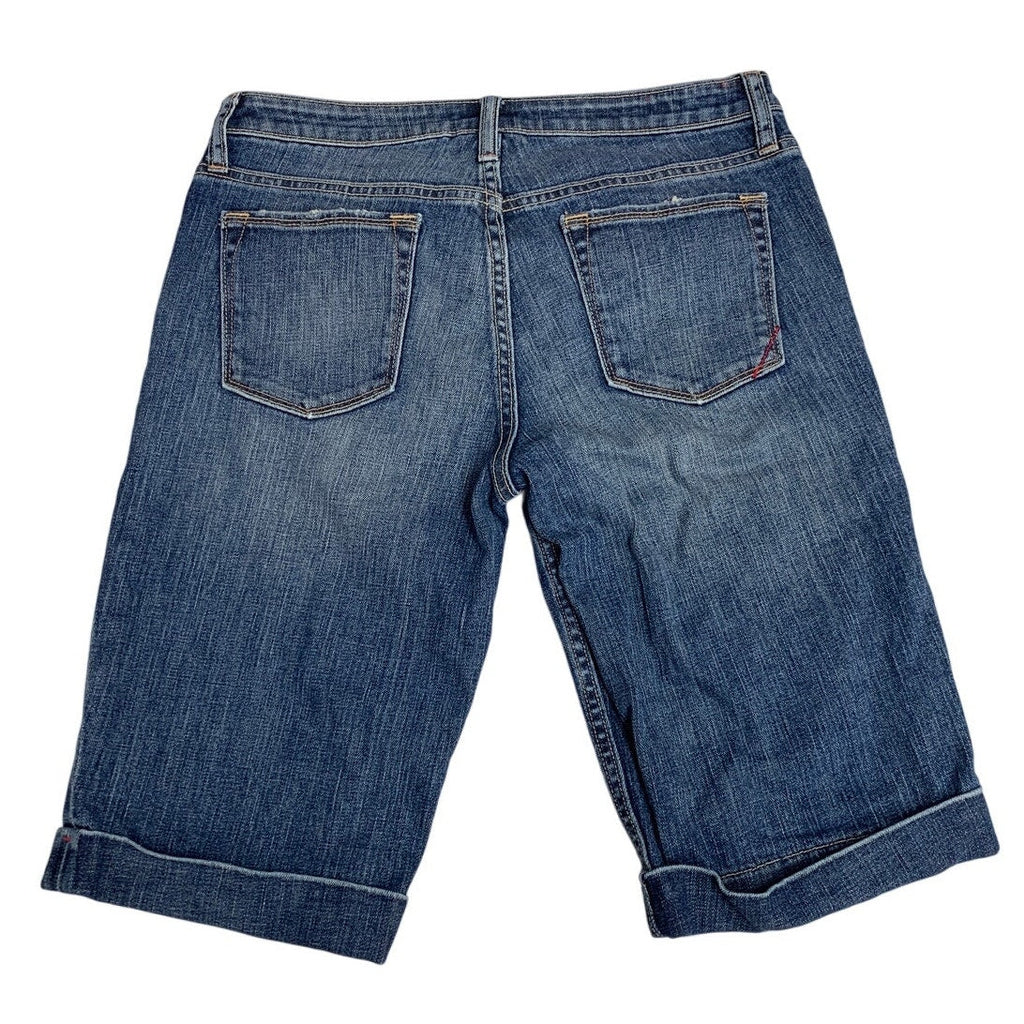 Banana Republic Womens Size 6 Stretch Classic Straight Leg Denim Jean Shorts