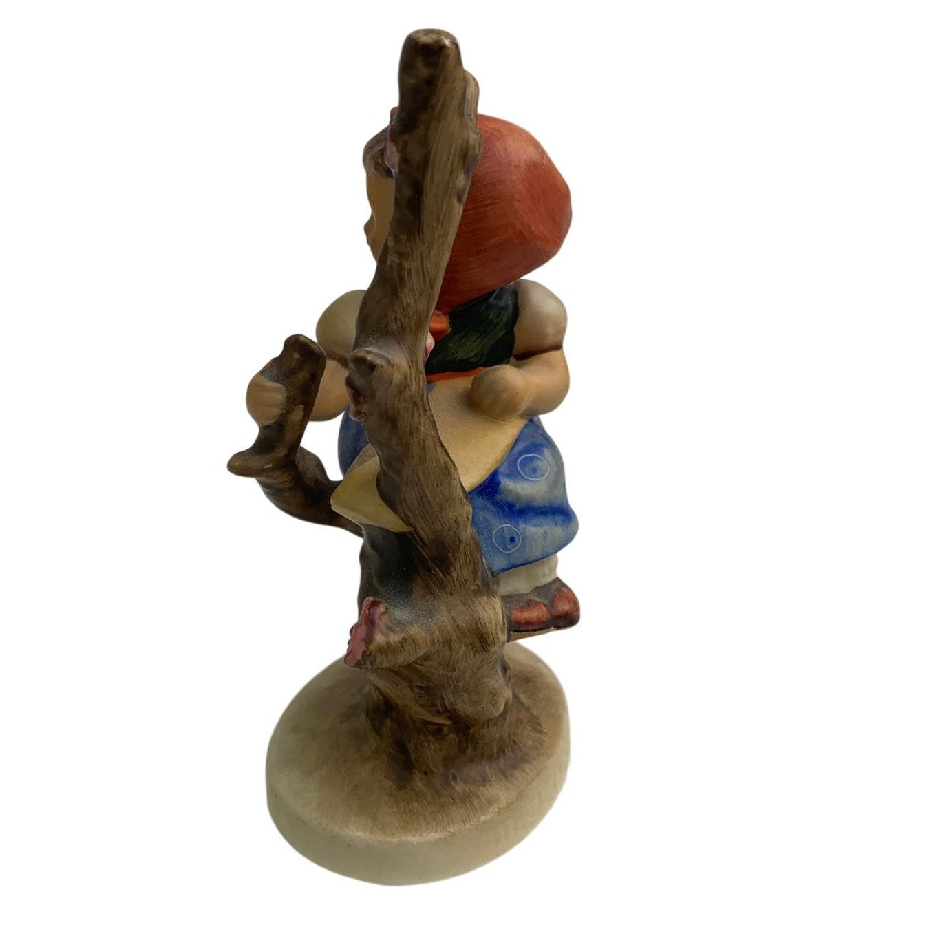 Vintage Hummel Goebel #747 Apple Blossom Tree Girl West Germany Ceramic Figurine