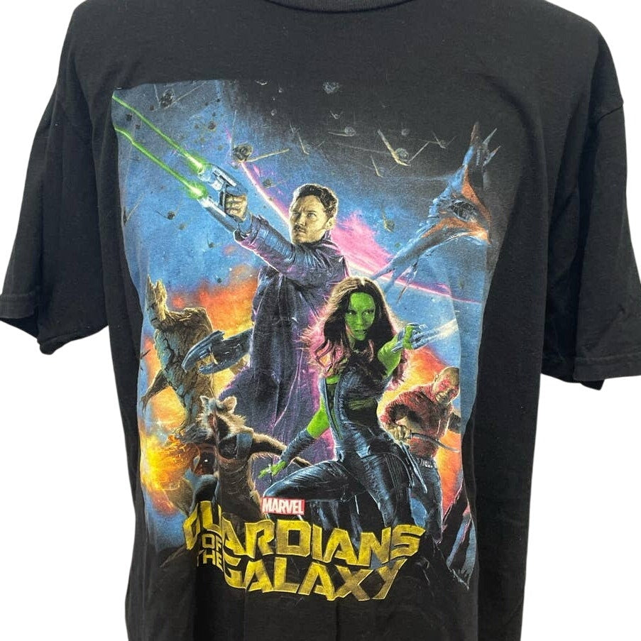 Marvel Guardians of the Galaxy Mens XL Short Sleeve 100% Cotton Crew Neck Tee