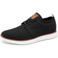 Bruno Marc Men Size 14 Black KnitFlex Breeze Mesh Oxfords Lace-Up Sneakers Shoes